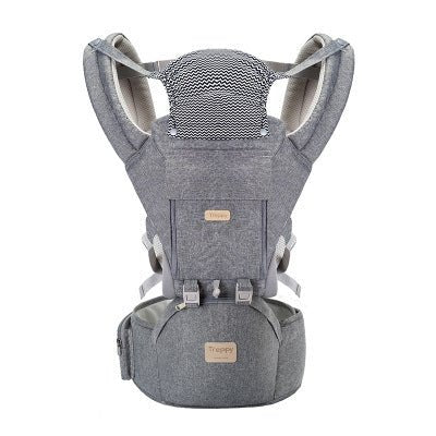 Multifunctional baby carrier $78.02 Dana Fashion style: Light grey Baby & Mother Product name: baby waist stool carrier baby carrier Applicable age: 0-36 months Color: dark blue, turquoise, green, khaki, pink, dark gray, light gray Product: Three-in-one c