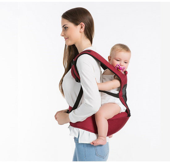 Multifunctional baby carrier $61.24 Dana Fashion Color: Black Baby & Mother Features: • Breathable and lightweight • Ergonomic forward design • Adjustable from newborn to toddler • Waist support for a comfortable back • 3 different carrying positions • Ma