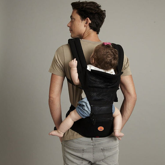 Multifunctional baby waist stool Baby Carrier $66.88 Dana Fashion Color: Black Baby & Mother Product category: waist stool Maximum load: 20kg Applicable age: within 36 months Material: Organic cotton