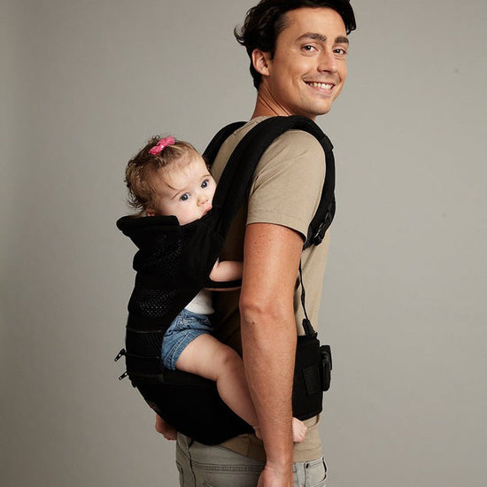 Multifunctional baby waist stool Baby Carrier $66.88 Dana Fashion Color: Black Baby & Mother Product category: waist stool Maximum load: 20kg Applicable age: within 36 months Material: Organic cotton