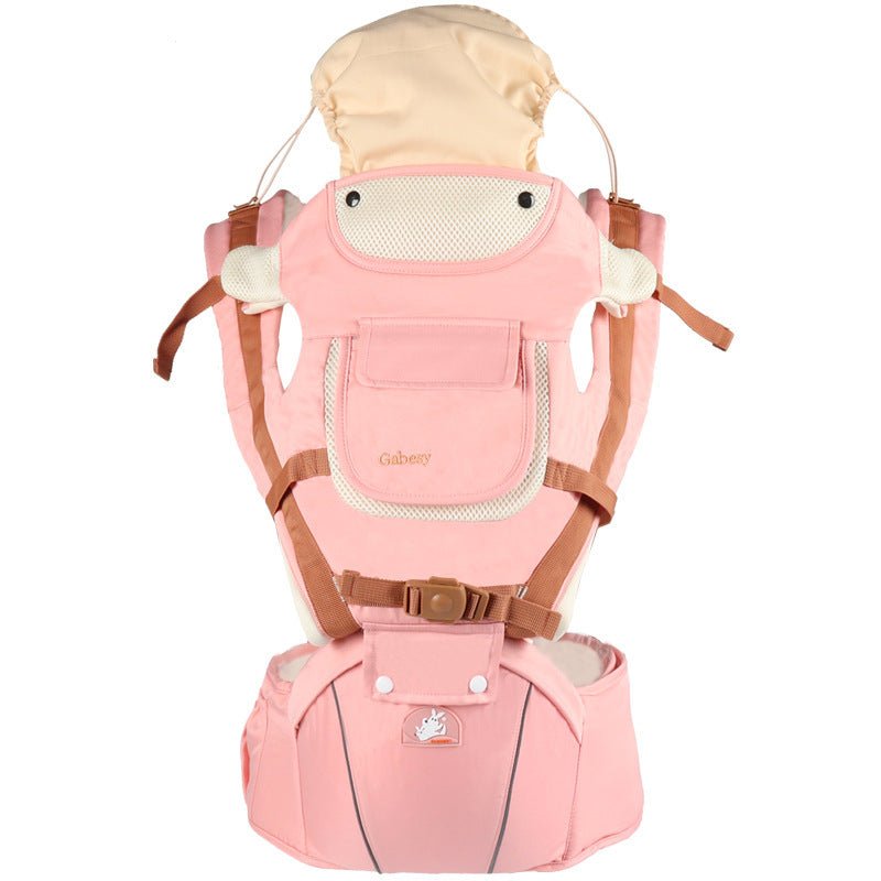 Multifunctional breathable baby carrier ergonomic baby slingshot adjustable belt newborn baby travel strap mother waist back stool $66.82 Dana Fashion Color: rouge Baby & Mother Feature: 1. 30 comfortInternal slope design, baby is closer to dad and mom. 2