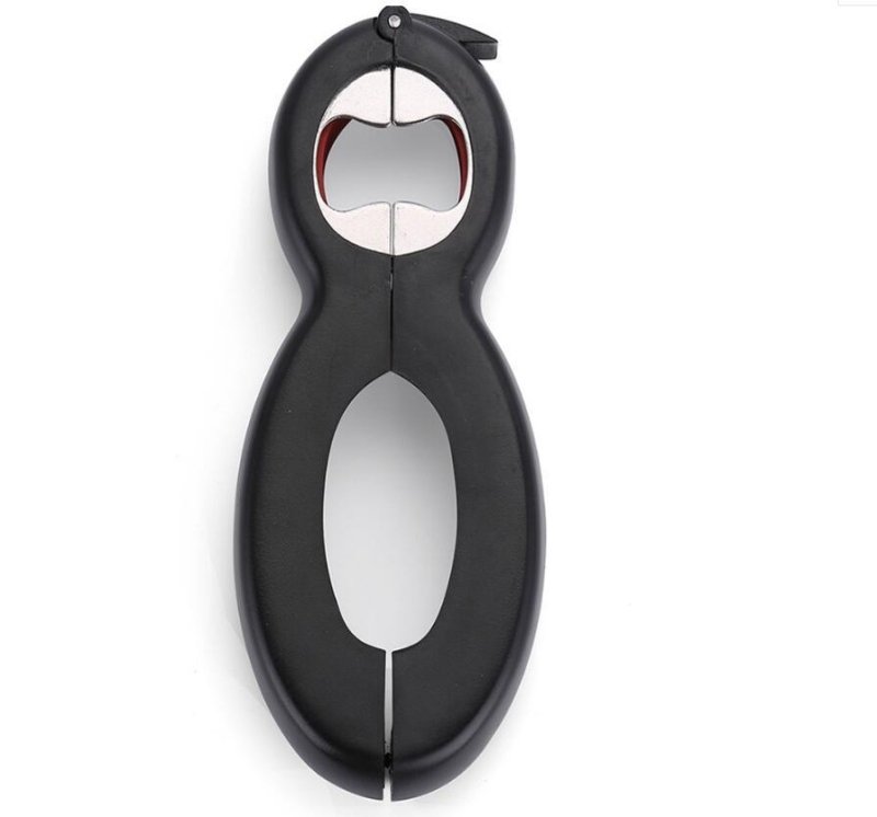 Multifunctional Easy Opener Six in One Bottle Can Opener $21.56 Dana Fashion Color: Gray3PC Dana's Kitchen Overview: The 6-in-1 multi-function can opener can open six different types of seals/lids: bags, safety seals, pull tabs, bottle caps, bottle caps,