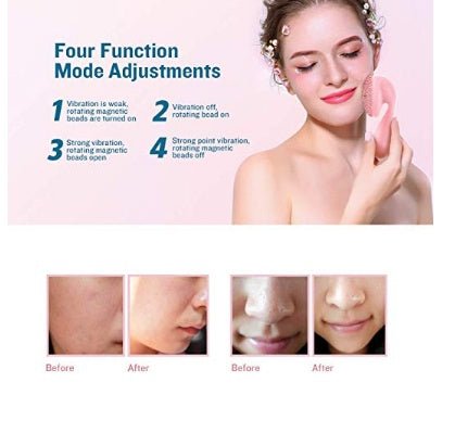 Multifunctional face brush $137.00 Dana Fashion Color: Pink Beauty Tools Cleansing instrument: 107 * 56 * 44mm Charging base: 95 * 60 * 38mm Battery capacity: 210mAh Waterproof, IPX7 certified; 4 vibration modes: Mode 1: Vibration is weak, rotating magnet