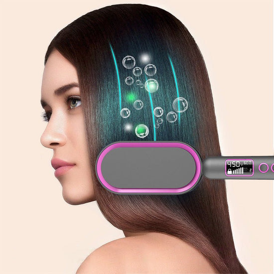 Multifunctional Hot Air Combing And Straight Rolling Dual Purpose Hair Dryer $45.00 Dana Fashion Color: Grey Electrical outlet: US Beauty Tools Product information: Diameter of heat conductor: 21mm-30mm Product category: straight curly hair comb Heat cond