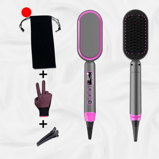Multifunctional Hot Air Combing And Straight Rolling Dual Purpose Hair Dryer $45.00 Dana Fashion Color: Grey Electrical outlet: US Beauty Tools Product information: Diameter of heat conductor: 21mm-30mm Product category: straight curly hair comb Heat cond