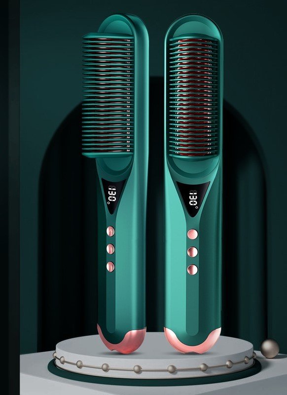 Multifunctional hot air electric hair straightener $32.25 Dana Fashion Color: 01Power Style: AU Beauty Tools Product category: Roll and straight dual-use Applicable hair: wet and dry Heat conductor material: tourmaline ceramic Diameter of heat conductor: