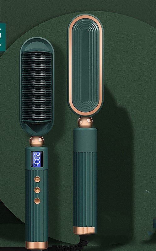 Multifunctional hot air electric hair straightener $32.25 Dana Fashion Color: 02Power Style: AU Beauty Tools Product category: Roll and straight dual-use Applicable hair: wet and dry Heat conductor material: tourmaline ceramic Diameter of heat conductor: