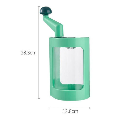 Multifunctional Radish And Cucumber Shredder Vegetable Grater Practical Vegetable Shredder Kitchen Gadgets $38.63 Dana Fashion Color: Photo Color Dana's Kitchen Overview: The unique rotating cutting design enables the grater to cut ingredients faster, rot