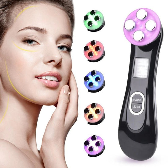 Multifunctional skin rejuvenation care instrument qi $59.10 Dana Fashion Color: Black format: 165mm Beauty Tools Product information: Product name: EMS radio frequency beauty instrument Output power: Max 10W Operating time: 10 minutes. Charging time: 3.5