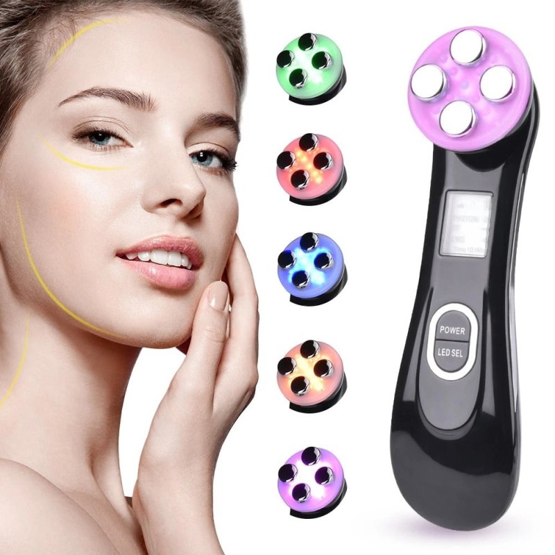 Multifunctional skin rejuvenation care instrument qi $59.10 Dana Fashion Color: Black format: 165mm Beauty Tools Product information: Product name: EMS radio frequency beauty instrument Output power: Max 10W Operating time: 10 minutes. Charging time: 3.5
