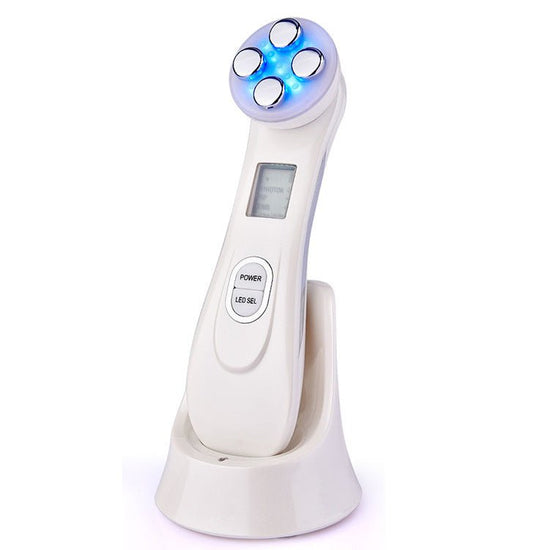 Multifunctional skin rejuvenation care instrument qi $59.10 Dana Fashion Color: Black format: 165mm Beauty Tools Product information: Product name: EMS radio frequency beauty instrument Output power: Max 10W Operating time: 10 minutes. Charging time: 3.5