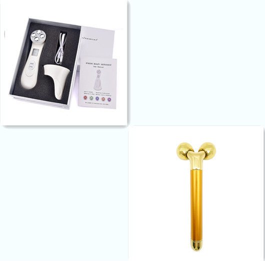 Multifunctional skin rejuvenation care instrument qi $87.20 Dana Fashion Color: White format: A set Beauty Tools Product information: Product name: EMS radio frequency beauty instrument Output power: Max 10W Operating time: 10 minutes. Charging time: 3.5