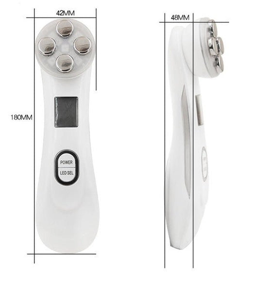 Multifunctional skin rejuvenation care instrument qi $59.10 Dana Fashion Color: Black format: 165mm Beauty Tools Product information: Product name: EMS radio frequency beauty instrument Output power: Max 10W Operating time: 10 minutes. Charging time: 3.5