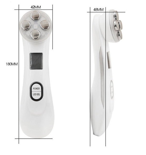Multifunctional skin rejuvenation care instrument qi $59.10 Dana Fashion Color: Black format: 165mm Beauty Tools Product information: Product name: EMS radio frequency beauty instrument Output power: Max 10W Operating time: 10 minutes. Charging time: 3.5