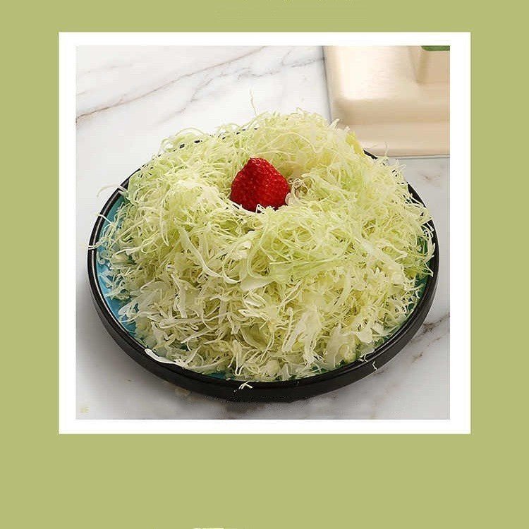 Multifunctional Slicer Chopper Household Shredded Potatoes Slicer And Grater Kitchen Shredding Machine Grater Slicing Tool $93.68 Dana Fashion format: English Packaging Color: Beige Dana's Kitchen Overview: ✦ Vegetable Spiralizer: The blades are made from