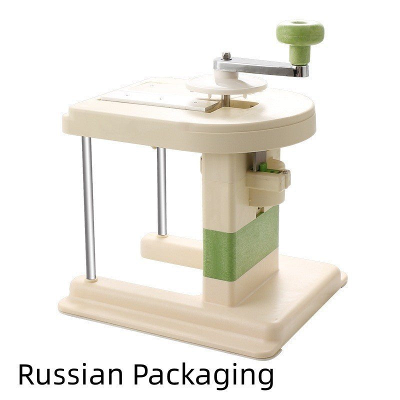 Multifunctional Slicer Chopper Household Shredded Potatoes Slicer And Grater Kitchen Shredding Machine Grater Slicing Tool $86.60 Dana Fashion format: Russian Packaging Color: Beige Dana's Kitchen Overview: ✦ Vegetable Spiralizer: The blades are made from