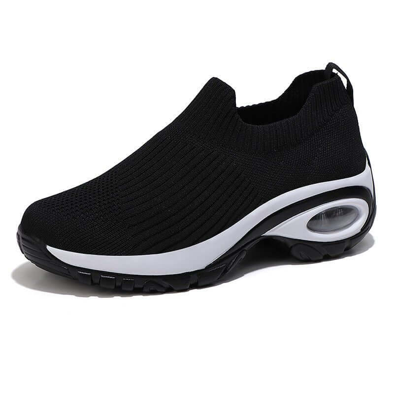 Multifunctional Summer Air Cushion Running Shoes Comfortable Breathable Sneakers $27.90 Dana Fashion Color: Black size: 35 Women's shoes Product information: Pattern: solid color Applicable sports: Universal Lining material: Mesh Color: black, red, brown