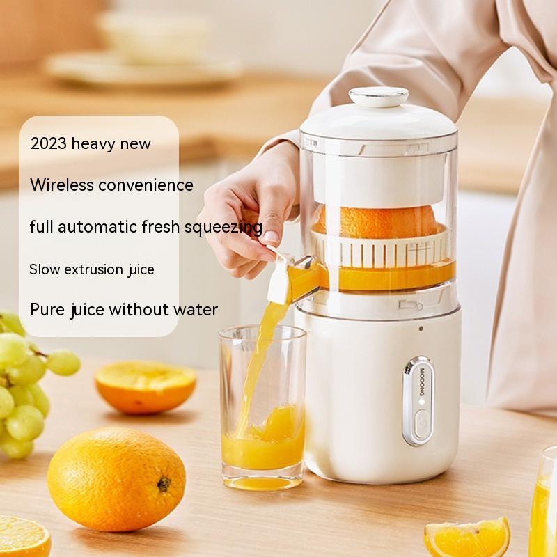 Multifunctional Wireless Electric Juicer Steel Orange Lemon Blender USB Portable Mini Fruit Squeezer Pressure Juicer Kitchen $151.38 Dana Fashion Color: Simple White Dana's Kitchen Overview: 1. 【Orange Juice Squeezer】 Simple one-button automatic pressing