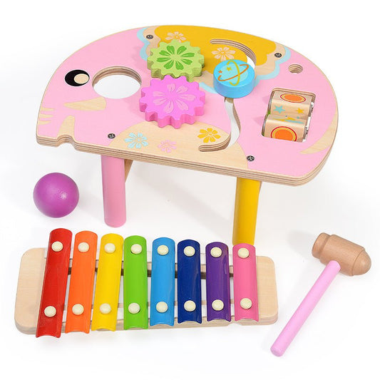 Musical piano educational toys $62.49 Dana Fashion style: Default Toys & Hobbies Material: Wooden Packing method: color box Ability training: use hands and brains, parent-child communication, interactive toys, hand-eye coordination Product Category: Knock