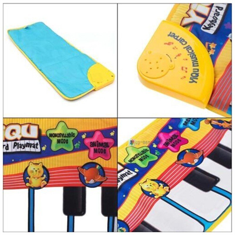 Musical Piano Placket For Baby $26.33 Dana Fashion default: default Toys & Hobbies 100% new, high quality baby puzzle game pad, beautiful colors and shapes, delightful melody. Baby's favorite music toys. It is a good gift for music lovers. From months old