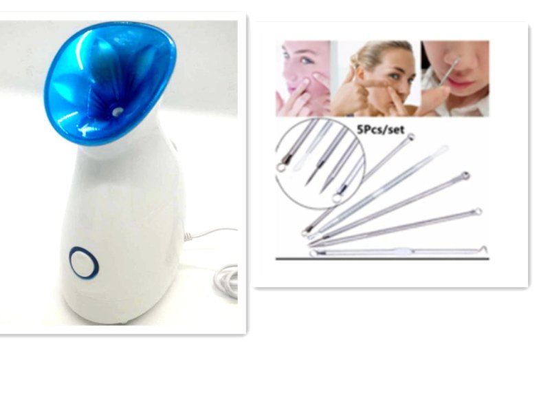 Nano ion water supply instrument $120.00 Dana Fashion Color: Blue set format: US Beauty Tools Description Facial Steamer Moisturizing Replenishment Hot Spray Steam Face Machine Device household Nanometer ion Steam Machine Beauty About product Use for warm