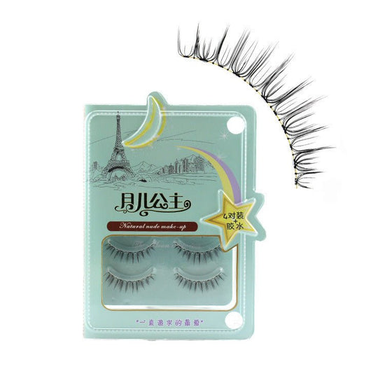 Natural lifelike eyelashes extravagant lashes $18.59 Dana Fashion default: default makeup False Eyelashes Category: Plastic Transparent Terrier Style: cross section Material: rayon Production process: pure manual
