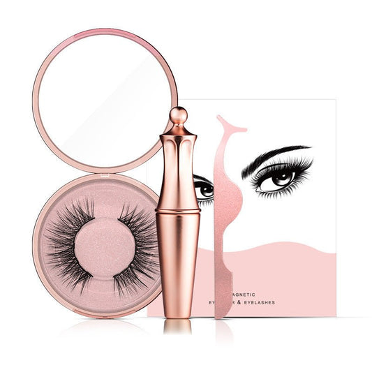 Natural Long Lasting Magnetic Liquid Eyeliner & Magnetic False Eyelashes & Tweezer Set Make up Set $29.99 Dana Fashion format: 2PC KS025 makeup Overview： Features: 1. Grade A fiber, 100% handmade magnetic eyelashes, ultra-soft and long 2. 3D 5 magnetic ey