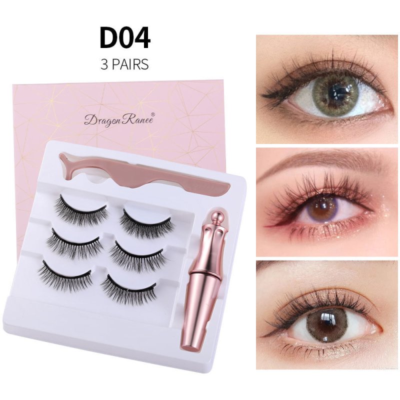 Natural Long Lasting Magnetic Liquid Eyeliner & Magnetic False Eyelashes & Tweezer Set Make up Set $29.99 Dana Fashion format: Set4 makeup Overview： Features: 1. Grade A fiber, 100% handmade magnetic eyelashes, ultra-soft and long 2. 3D 5 magnetic eyelash