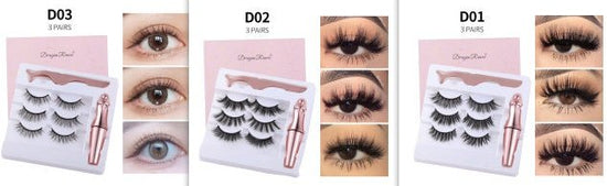 Natural Long Lasting Magnetic Liquid Eyeliner & Magnetic False Eyelashes & Tweezer Set Make up Set $29.99 Dana Fashion format: Set9 makeup Overview： Features: 1. Grade A fiber, 100% handmade magnetic eyelashes, ultra-soft and long 2. 3D 5 magnetic eyelash