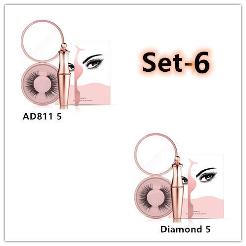Natural Long Lasting Magnetic Liquid Eyeliner & Magnetic False Eyelashes & Tweezer Set Make up Set $29.99 Dana Fashion format: Set 6 makeup Overview： Features: 1. Grade A fiber, 100% handmade magnetic eyelashes, ultra-soft and long 2. 3D 5 magnetic eyelas