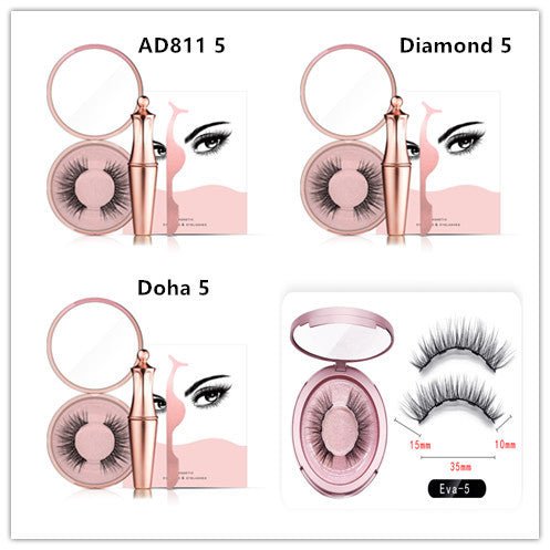 Natural Long Lasting Magnetic Liquid Eyeliner & Magnetic False Eyelashes & Tweezer Set Make up Set $29.99 Dana Fashion format: Set 5 makeup Overview： Features: 1. Grade A fiber, 100% handmade magnetic eyelashes, ultra-soft and long 2. 3D 5 magnetic eyelas