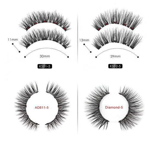 Natural Long Lasting Magnetic Liquid Eyeliner & Magnetic False Eyelashes & Tweezer Set Make up Set $29.99 Dana Fashion format: 2PC KS025 makeup Overview： Features: 1. Grade A fiber, 100% handmade magnetic eyelashes, ultra-soft and long 2. 3D 5 magnetic ey