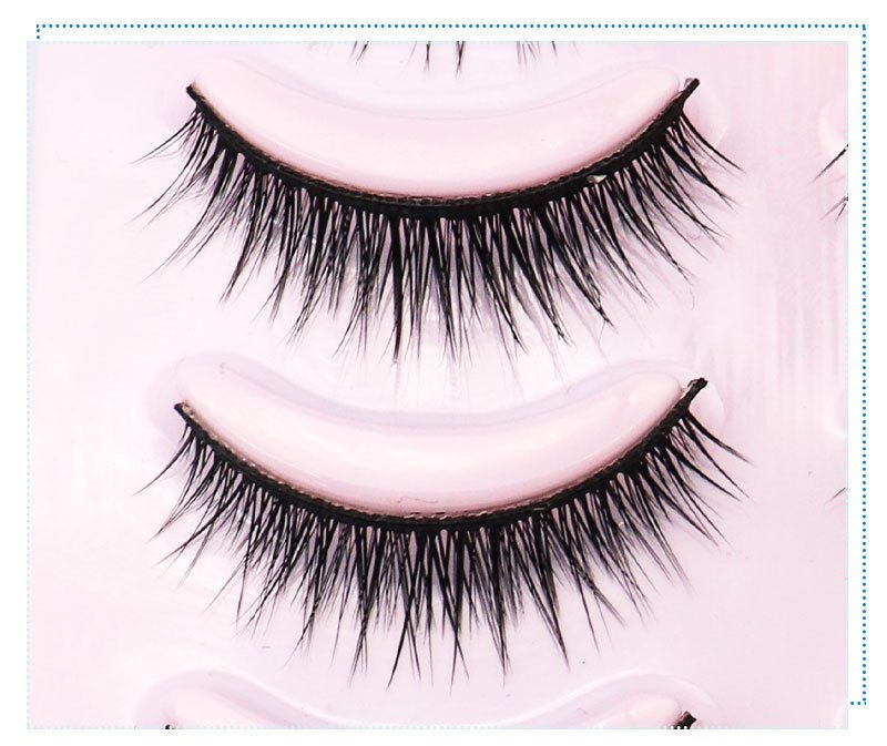 Natural Short Cross False Eyelashes Handmade Fake Eye Lashes Makeup USA $15.00 Dana Fashion quantity: 5 makeup Product information Product category: false eyelashes Material: high-grade fiber Production process: semi-manual Item No.: Fentai 030 made in Ch