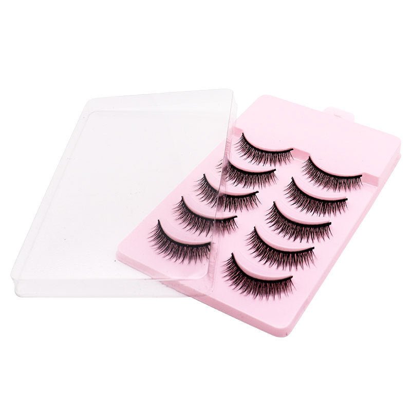 Natural Short Cross False Eyelashes Handmade Fake Eye Lashes Makeup USA $15.00 Dana Fashion quantity: 5 makeup Product information Product category: false eyelashes Material: high-grade fiber Production process: semi-manual Item No.: Fentai 030 made in Ch