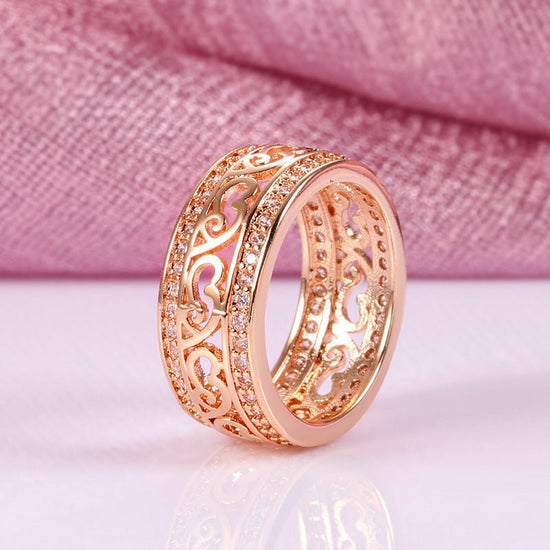 Natural Zircon Ring Female Double Row Micro Wax Inlaid $18.00 Dana Fashion Color: WK2043 Ring Size: No 10 Women's Accessories Product information: Type: Ring, ring Treatment Process: Electroplating Color: WK2043 Size: no.8, no.6, no.7, no.9, no.10 Inlaid