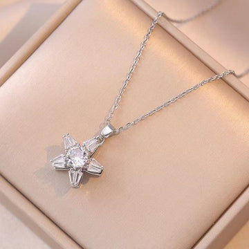 Flower Rotating Necklace