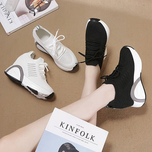 Net Increase Small White Shoes, Breathable Thick-soled Small Size Sports Casual Single Shoes Women $74.90 Dana Fashion Color: Black Size: 33 Women's shoes Product information: Applicable age: adult Upper material: mesh Sole material: composite Applicable