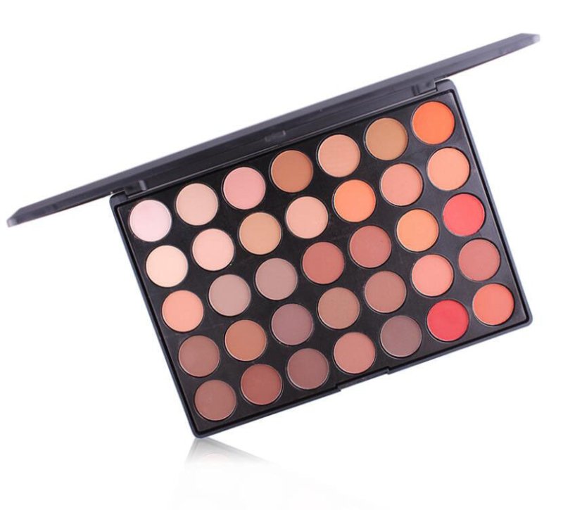 New 35 Colors of Shimmer Matte Shadow Eyeshadow Palette - The Palette B $25.50 Dana Fashion Model: NT1 makeup New 35 Colors of Shimmer Matte Shadow Eyeshadow Palette - The Palette B