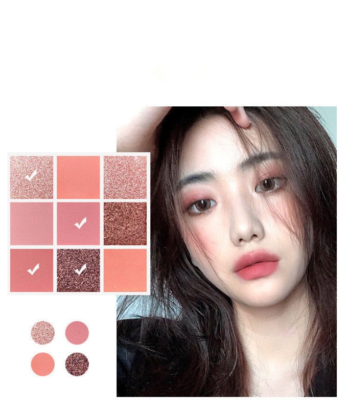 New Arrival Charming Eyeshadow Palette 9 Color Make up Palette Matte Shimmer Pigmented Eye Shadow Powder $15.80 Dana Fashion Color: 04 makeup @font-face{font-family:"Times New Roman";}@font-face{font-family:"宋体";}@font-face{font-family:"Calibri";}p.MsoNor