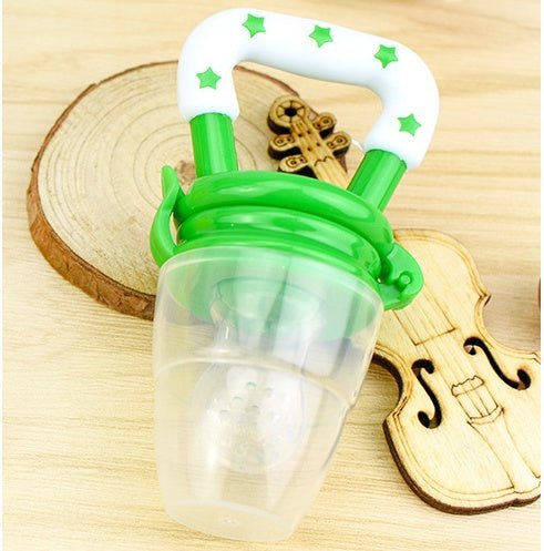 New Baby Silicone Pacifier, Encapsulated To Soothe Complementary Food Feeding Artifact $11.63 Dana Fashion Color: Green Size: L Baby & Mother Overview: Keep your children from choking while enjoying the fun of independent feeding. Suitable for most kinds