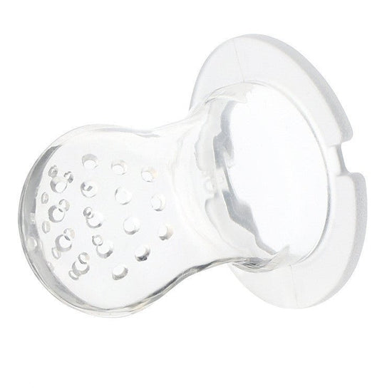 New Baby Silicone Pacifier, Encapsulated To Soothe Complementary Food Feeding Artifact $5.78 Dana Fashion Color: Nipple Size: L Baby & Mother Overview: Keep your children from choking while enjoying the fun of independent feeding. Suitable for most kinds