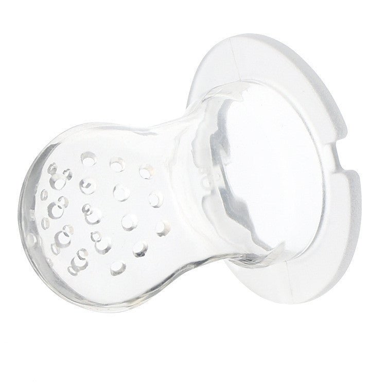 New Baby Silicone Pacifier, Encapsulated To Soothe Complementary Food Feeding Artifact $5.78 Dana Fashion Color: Nipple Size: L Baby & Mother Overview: Keep your children from choking while enjoying the fun of independent feeding. Suitable for most kinds