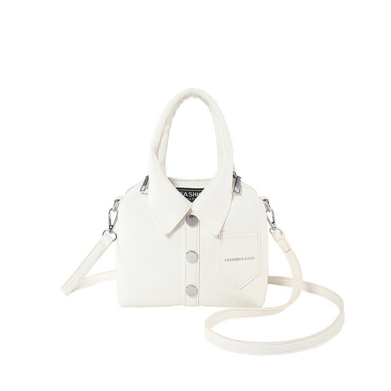 New Clothes Stylish Simple And Versatile Shoulder Crossbody Handbag $41.16 Dana Fashion Color: White Women's Bags Product information: Lining texture: Polyester Applicable scenario: Daily configuration Color: white, black, green, blue, pink, brown Outer b