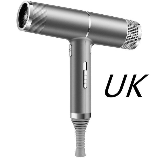 New Concept Hair Dryer Household Hair Dryer $45.00 Dana Fashion Color: Grey Electrical outlet: UK style: Color box Beauty Tools Overview: Multiple functions, easy to use. 100% new and high quality. Specifications: Rated power: 1200W (inclusive)-1599W (inc