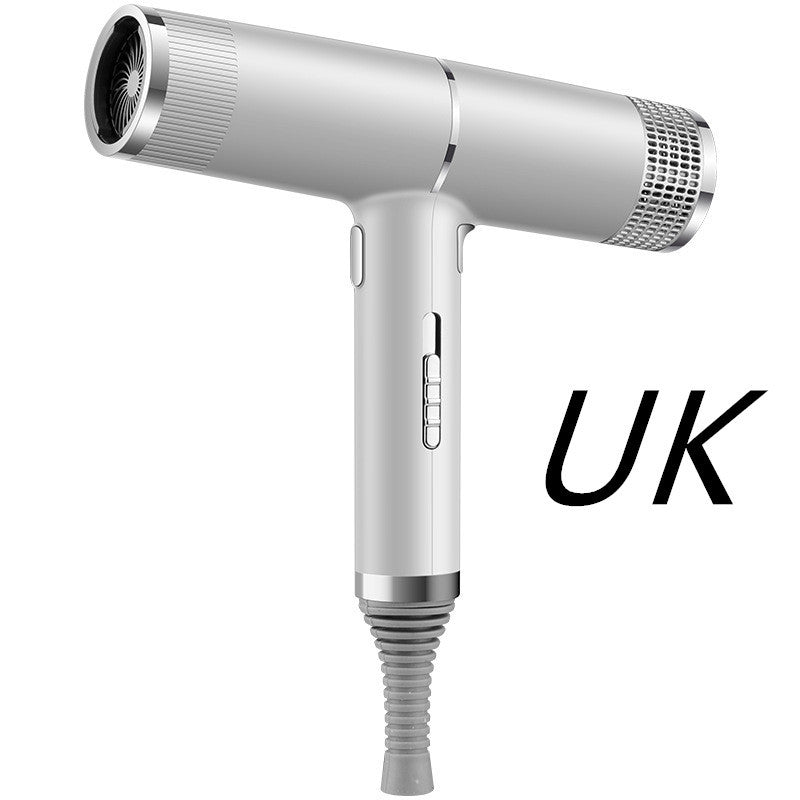 New Concept Hair Dryer Household Hair Dryer $45.00 Dana Fashion Color: Silver Electrical outlet: UK style: Color box Beauty Tools Overview: Multiple functions, easy to use. 100% new and high quality. Specifications: Rated power: 1200W (inclusive)-1599W (i
