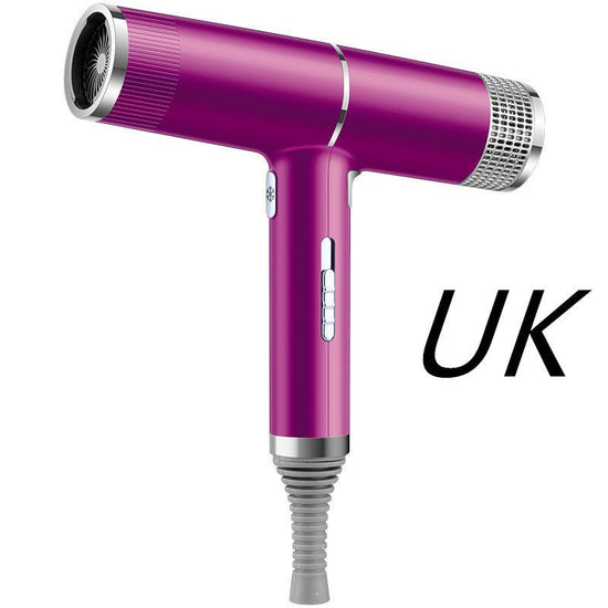New Concept Hair Dryer Household Hair Dryer $45.00 Dana Fashion Color: Purple Electrical outlet: UK style: Color box Beauty Tools Overview: Multiple functions, easy to use. 100% new and high quality. Specifications: Rated power: 1200W (inclusive)-1599W (i