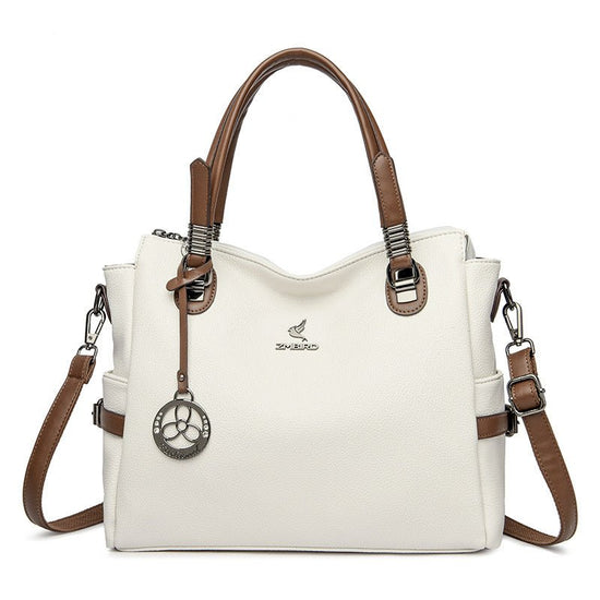 New Crossbody Shoulder Large Capacity Women's Bag $78.93 Dana Fashion Color: Beige Women's Bags Product information: Lining texture: Polyester Applicable scenarios: Daily matching Color: black, red, creamy-white, light khaki, dark khaki, gray, black [gift