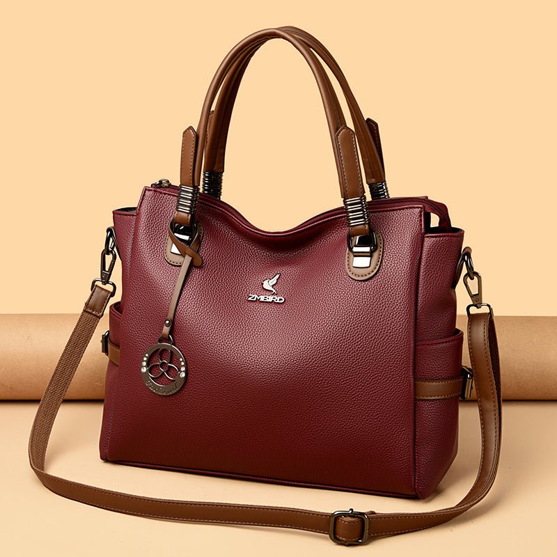 New Crossbody Shoulder Large Capacity Women's Bag $78.93 Dana Fashion Color: Beige Women's Bags Product information: Lining texture: Polyester Applicable scenarios: Daily matching Color: black, red, creamy-white, light khaki, dark khaki, gray, black [gift