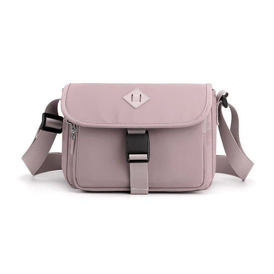 New Crossbody Versatile Simple Shoulder Bag $25.99 Dana Fashion Color: Purple Women's Bags Product information: Lining texture: Polyester Pattern: solid color Color: black, gray, dark blue, light blue, pink, purple, purplish red Processing Method: soft su