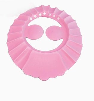 New Eco-friendly Material Kids Shower Baby Bath Adjustable Size $9.53 Dana Fashion Color: Pink with ear Baby & Mother Overview: It can be used by babies to children. The hat is very flexible Multi-color optional, thick environmental protection material wi